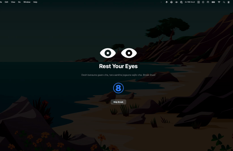 BlinkReminder Demo